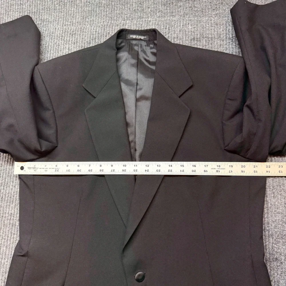 Raffinati Tuxedo Blazer Mens 40R Black Single Button Formal Dinner Jacket Mexico